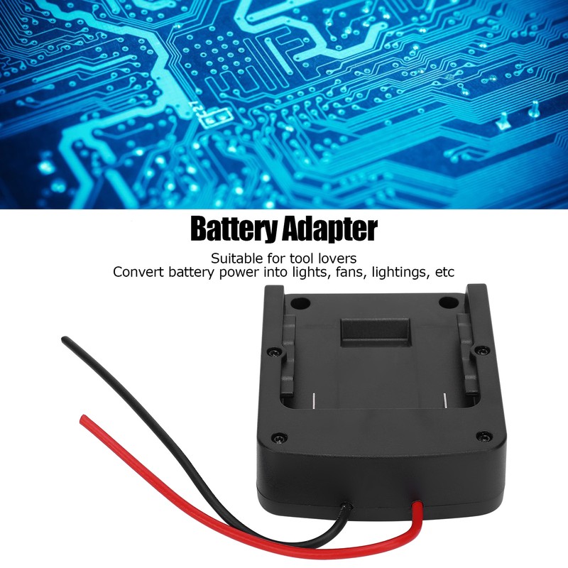 Battery Adapter for Bosch 14.4V/18V Lithium Convert to DIY Cable