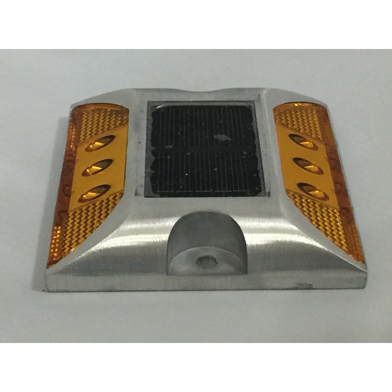 Solar Charging Road Tack LED Light Flashing Weight 20T Night