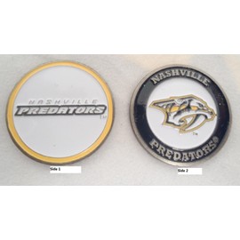 Team Golf Nashville Predators Double Sided Ball Marker