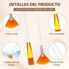 40pzs Para Facial Serum Acido Spa Brochas Mascalilla Blanco