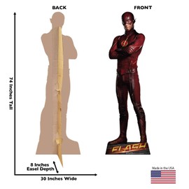 Cardboard People Flash Life Size Cardboard Cutout Standup - The CW's The Flash