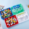 WUWEOT 10 Pieces Plastic Activity Tray, Multipurpose Arts and Crafts