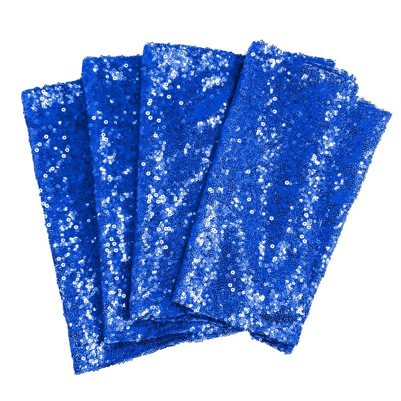 Time to Sparkle 12x108inch Glitter Sequin Table Runner Chair Sashes