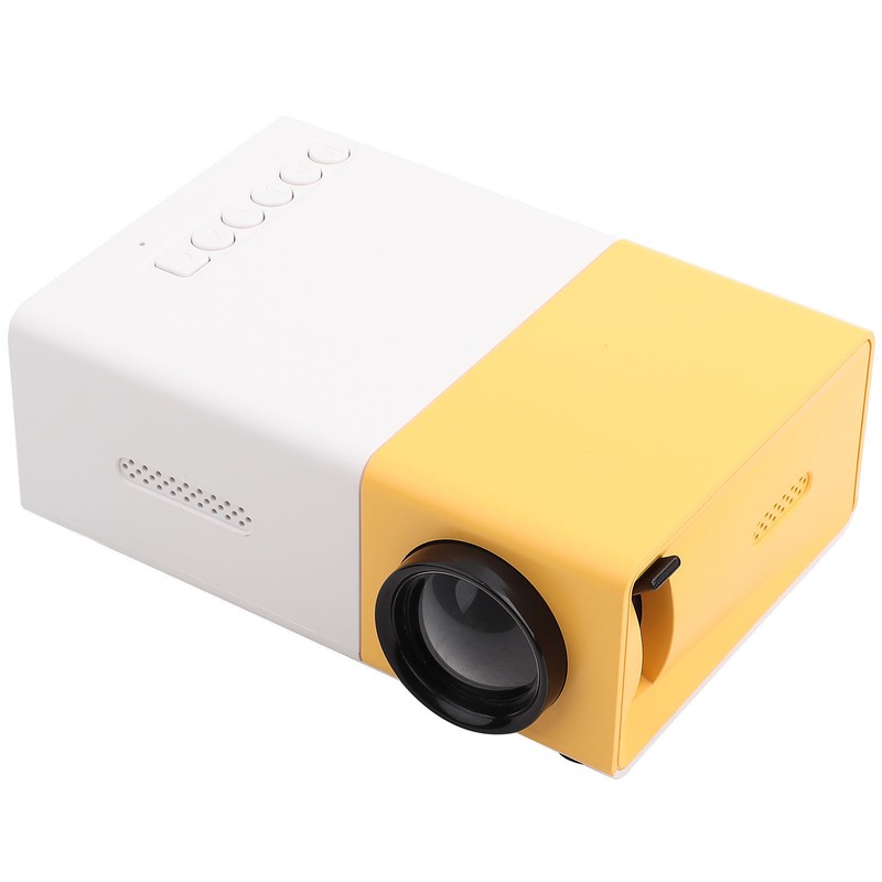 Mini Stylish Home Theater Portable LED Projector High Definition Support