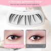 Eyeliner Stamp, 2-in-1 Lower Eyelash Stamp, Eyelash Lower Stamp with