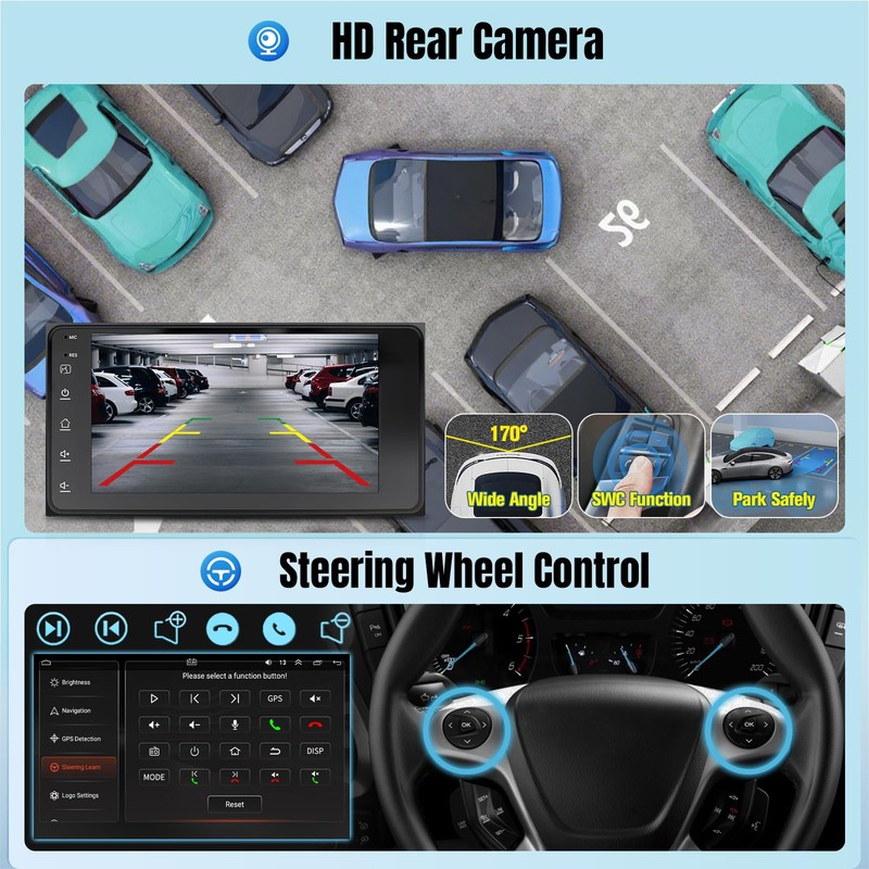 Leadfan Android Car Radio for Toyota 4Runner 2003-2009 Tundra 2003-2006