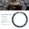 Ceramic Watch Bezel Ring Professional 41.5mm Watch Bezel Insert Replacement