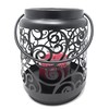 Yankee Candle Black Metal Scroll Votive Holder Lantern - Perfect