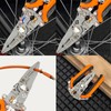 12in1 Multifunctional Wire Stripper,Foldable Wire Stripper Twister,Professional Electrician's Pliers, Cable