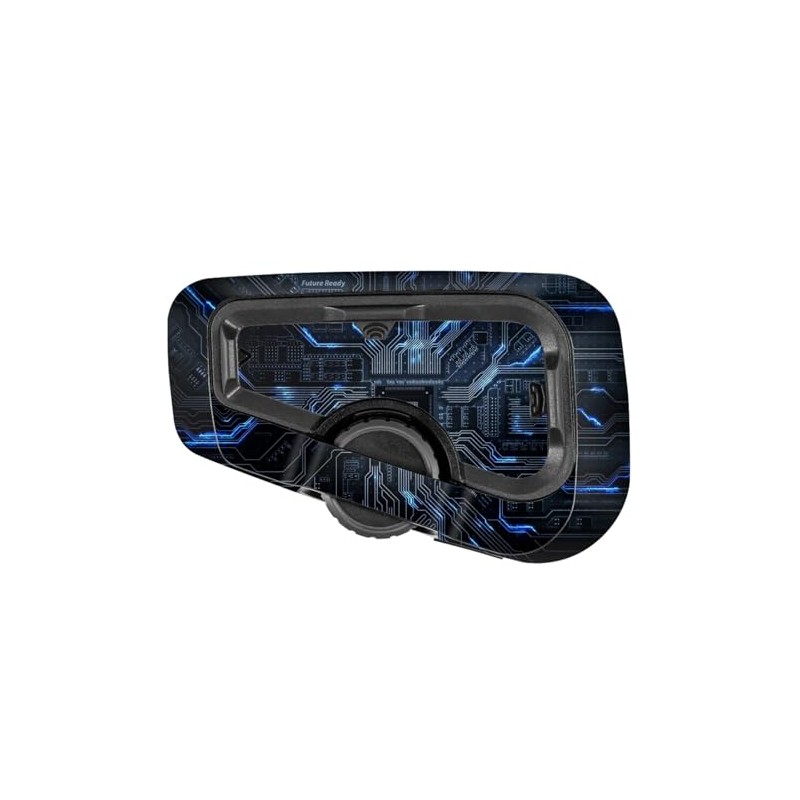 Wasserdichte Deko-Aufkleber für Cardo Freecom 4 x Motorrad-Bluetooth-Headset-Aufkleber, Haut, Abdeckung,