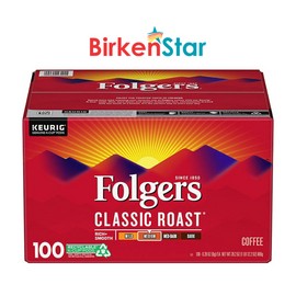 Folgers Classic Medium Roast K-Cup Coffee Pods (100 ct.) Great Price