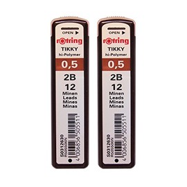 Rotring Tikky シャープペンシル替え芯 0.5mm 2B 12本