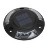 Solar Dock Light 12 LEDs Solar Driveway Light IP68 Waterproof