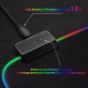 Homni Alfombrilla Ratón Rgb Gamer Base De Goma Antideslizante 800