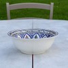 Bakir Salad Bowl Diameter 20 cm Blue