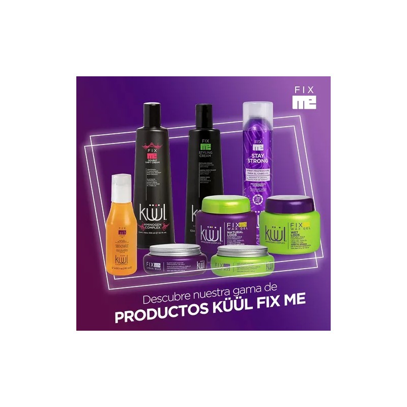 Gel Para Peinar Kuul Fix Me Wax Gel 270ml