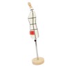 Miniature Dress Form with Stand Wood Base Sewing Mannequin Body