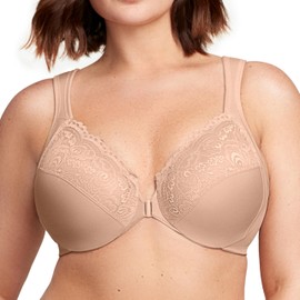 Glamorise Women's Bra, coffee, 90F