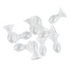10pcs Hearing Amplifier Dome Silicone Ear Tip Earplug Replacement Accessory