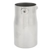 Exhaust Muffler 76mm/2.99in Mirror Polishing Stainless Steel Rear Muffler Exhaust