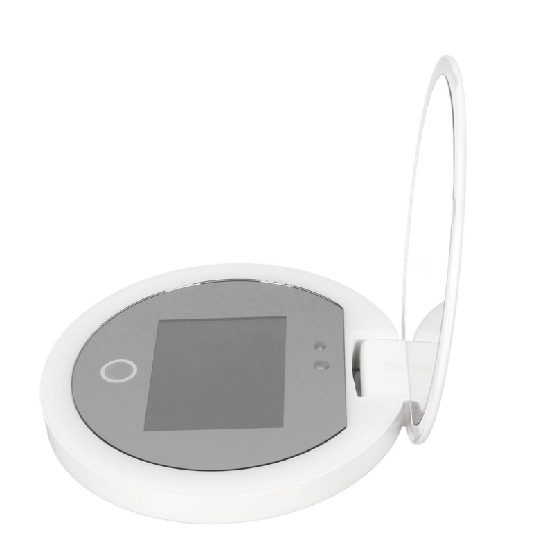 UV Mirror Sunscreen Testing Camera with Light 2X Magnification Travel