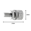 TONE Short Hexagon Socket 2H-05S Insertion Angle 0.25 inch (6.35