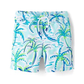 Gymboree,Boys,and Toddler Swim Trunks,Palm Trees,8
