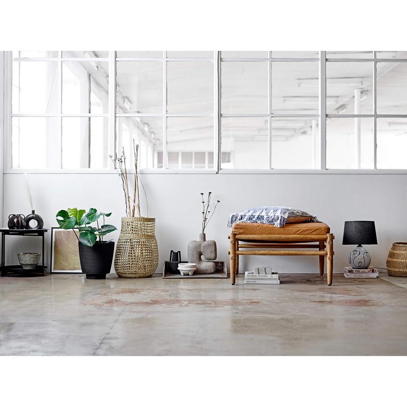 Bloomingville Grey Paper Mache Vase