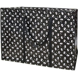 MIKA & MAYA Big Bag, Large Capacity, Ultra Large, Extra Large, Boston Bag, Storage, Lightweight Size, cat black