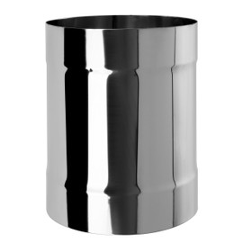 Stainless Steel Chimney Flue Liner Female Connector Multi Fuel Pipe Joiner Stove Adapter Coupler KJ33 (150mm)