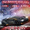 YUAN PLAN RC Drift Car, 1/24 Remote Control Car 4WD