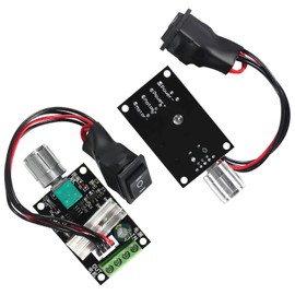 Coliao 6pcs 6V 12V 24V 28V 3A 80W DC Motor Speed Controller PWM Speed Regulator Adjustable Reversible Switch 1203BB DC Motor Driver Reversing