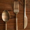 Notdam [Department Store Gift Wrapping] Organic Blanc Dinner Cutlery Set