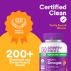 SmartyPants Organic Toddler Multivitamin Gummies: Probiotics, Omega 3 (ALA), Vitamin