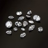 Pandahall 320Pcs Cubic Zirconia Stone Teardrop Diamond Horse Eye Shape