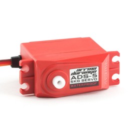 ARRMA AR390133 Ads-5 V2 Waterproof Servo, Red, 4.5 KG