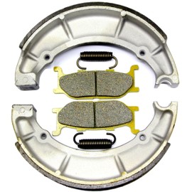 Front Brake Pads Rear Brakes Shoes for Yamaha V Star 650 XVS 650 XVS650 Custom 97 98 99 2000 2001 2002 2003 2004 2005 2006 2007 2008 2009 2010 2011 2013 2014 2015 2016 2017 2018 2019 2020 FA179 Y515