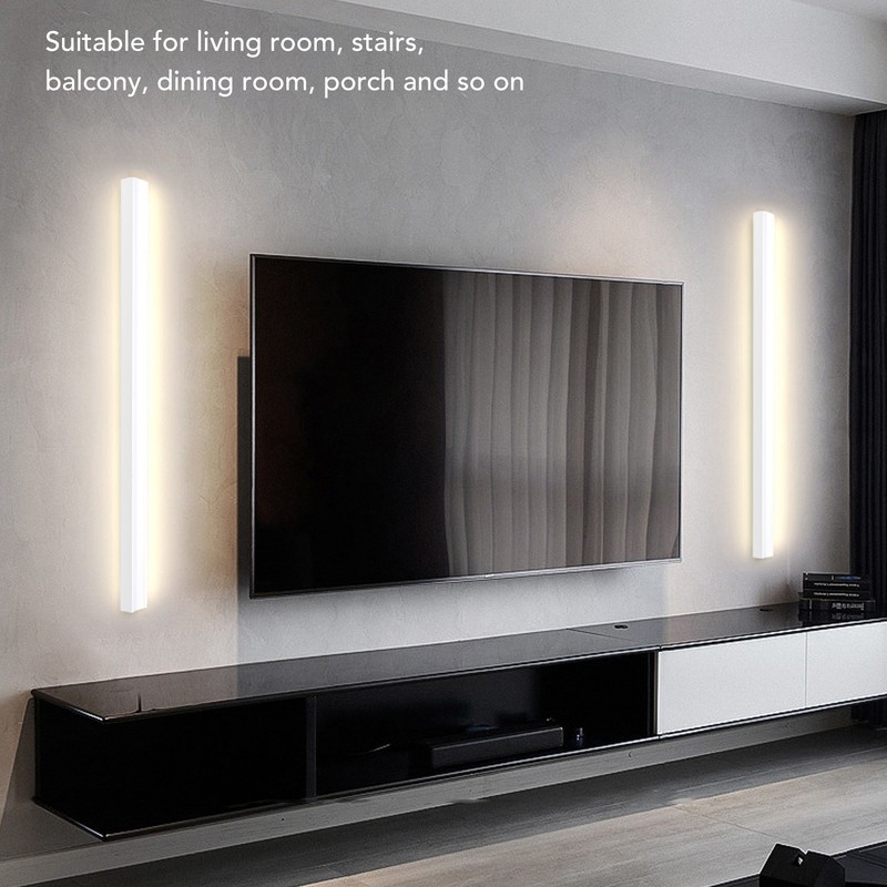 LED Long Strip Wall Light Waterproof Stylish Modern Long Wall