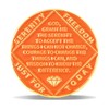 90 Days Sunset Coastal Road Sobriety Coin – Journey into