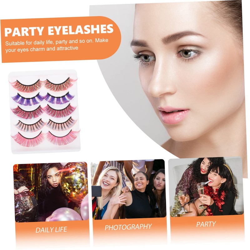WOONEKY Curl Russian Voluminous Faux Lashes Mixed Pack for Eye
