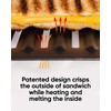 Revolution Toastie Press (Works With All Toasters) Conveniently Toast Delicious