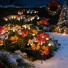 Solar Butterfly Ligths Outdoor 4 Pack 32LED Solar Power Garden