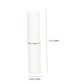 Mikinona 6pcs Empty Lip Balm Tubes for DIY Makeup Storage Container Tube Containers for Lip Balm Bulk