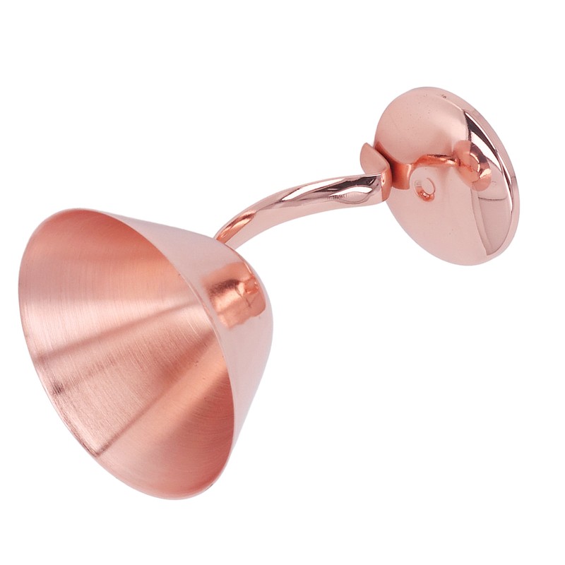150ml Stainless Steel Martini Cocktail Glass Copper Plated Metal Wine