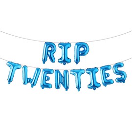 RIP TWENTIES RIP TWENTIES 30th Birthday Party Supplies Happy Birthday Death To My 20s Tear