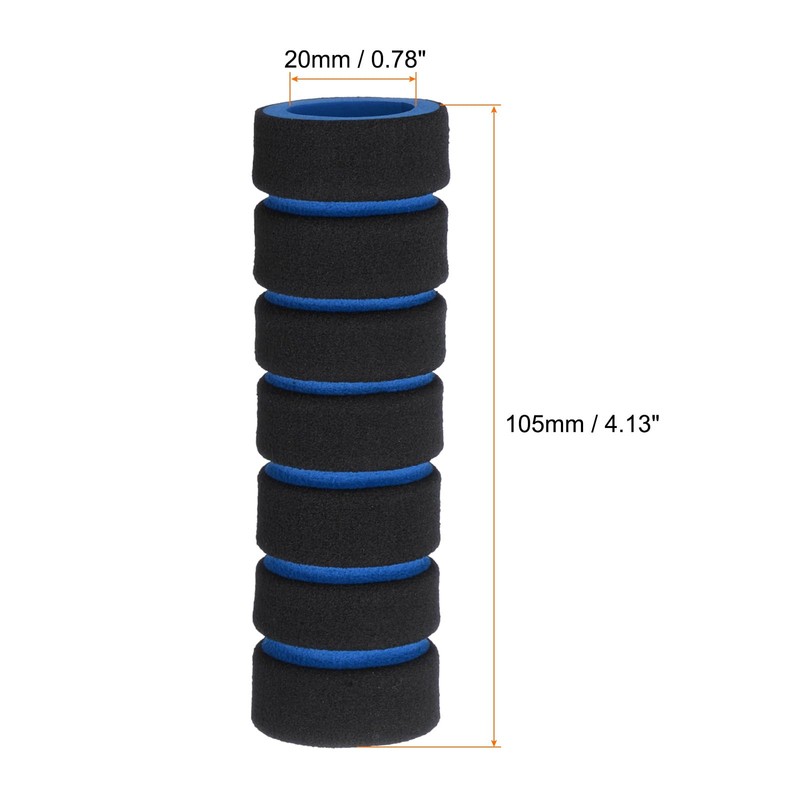 sourcing map 2 Pairs Bike Handlebar Grips 0.78" Model Comfortable