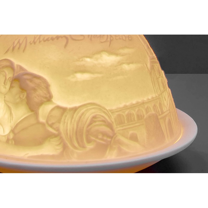 Light-Glow LD90043, White, Approx. H8 x Ø12cm or H3.2 x