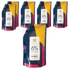 Yes It 6% Hair Color Oxidizer, 6 Pieces / 예스잇 6% 헤어컬러 산화제, 6개