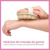 Cepillo Corporal Exfolia El Cuerpo Y Elimina Piel Muerta Madera