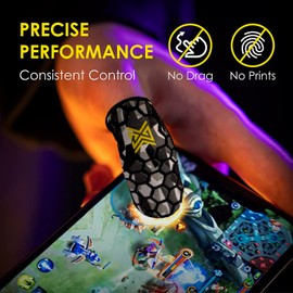 6 Pack Mobile Gaming Corps ClawSocks Phone Gaming Finger Sleeves - Geo Camo